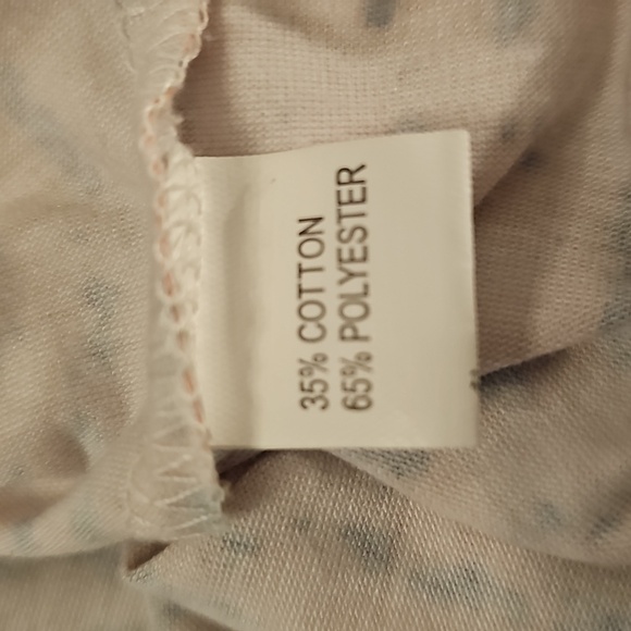 NWOT ETCYY Women's Cap Sleeve Loose fit Gradient Top Decorative Pink and Gray XL - Picture 10 of 10